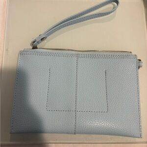 HOBO Elegant Blue Wristlet Clutch